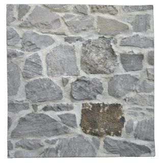 Antique Grunge Stone Wall Cloth Napkins