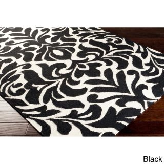 Hand woven Market Place Contemporary Damask Rug (5 X 8)