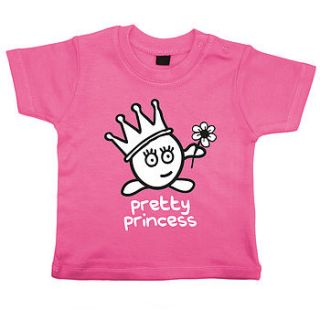 'pretty princess' t shirt by banana lane designs