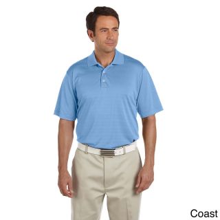 Adidas Golf Mens Climalite Textured Short sleeve Polo Blue Size XXL