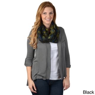 Journee Collection Womens Multi print Infinity Scarf