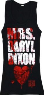 The Walking Dead Mrs Daryl Dixon Officially Licensed Junior Girls Tank Top Shirt Movie And Tv Fan Tank Top Shirts Clothing