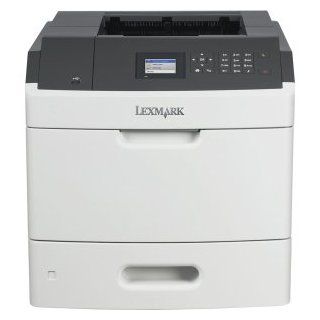 Lexmark MS810N Laser Printer   Monochrome   1200 x 1200 dpi Print   Plain Paper Print   Desktop<br>MS810N<br>55 ppm Mono Print   650 sheets Input   LCD   Gigabit Ethernet   USB