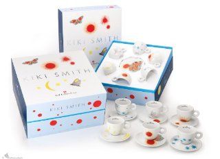 Illy Art Collection Limited Edition Kiki Smith Cappuccino Cups Set Kitchen & Dining
