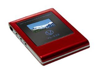 Visual Land 512MB MP4/ Player VL 532 Red   Players & Accessories