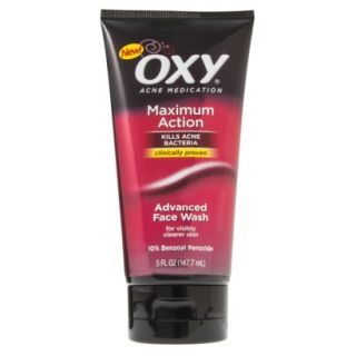 OXY Max Action Advanced Face Wash   5 oz