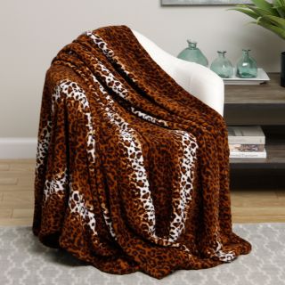 Leopard Microplush Blanket