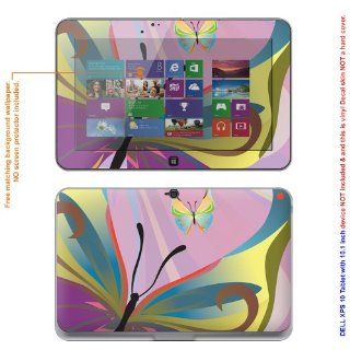 Decalrus   Protective Decal Skin skins Sticker for DELL XPS 10 Tablet with 10.1" screen (IMPORTANT Must view "IDENTIFY" image for correct model) case cover wrap XPS10tab 537 Computers & Accessories