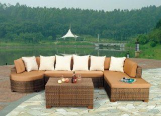 ELB Outdoor Siesta Bay 4 piece Outdoor Sectional  Outdoor And Patio Furniture Sets  Patio, Lawn & Garden