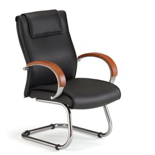 Leather Guest Office Chair