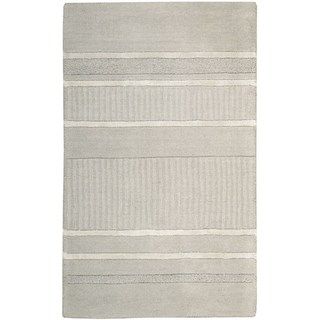 Calvin Klein Hand tufted Sahara Silver Wool/ Viscose Rug (23 X 39)