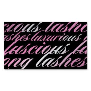 311 Lash Extensions Business Card