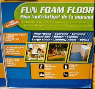 Multi use 4' x 8' Foam Floor Mat, 31 sq. ft., Used as Exercise Mat, Play Mat, Yoga Mat, Anti Fatigue Mat, Outdoor Mat, Camping Mat, Sleeping Mat  Sports & Outdoors