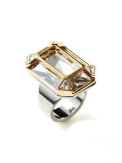 Segment Large Crystal Ring by Swarovski Jewelry