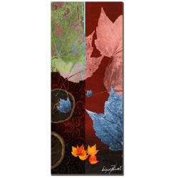Miguel Paredes 'Leaves IV' Canvas Art Trademark Fine Art Canvas