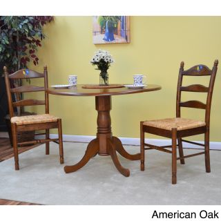 Carolina Chaior And Table Ella Rooster 3 piece Dining Set Brown Size 3 Piece Sets