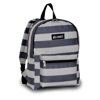 Everest Grey Striped 15 inch Backpack