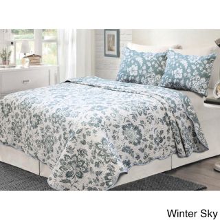 Best Bedding Inc Amberley 3 piece Quilt Set Multi Size Full  Queen