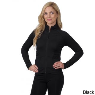 Giii Apparel Calvin Klein Performance Womens Swirve Jacket Black Size XS (2  3)