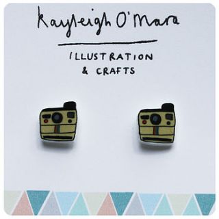 polaroid earrings by kayleigh o'mara