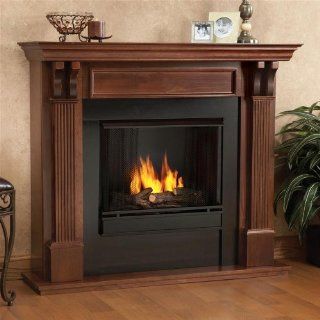 Shop Real Flame Ashley Indoor Gel Fireplace   White at the  Home Dcor Store
