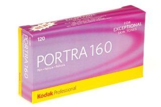 Kodak 120 Professional Portra Color Film (ISO 160) 1808674  Photographic Film  Camera & Photo