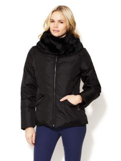 Scuba Shawl Collar Down Jacket by Sam Edelman