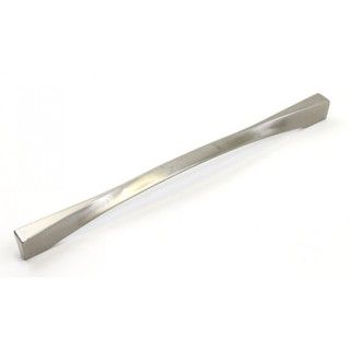 Contemporary 13.25 inch Twist Stainless Steel Finish Cabinet Bar Pull Handle (set Of 10)