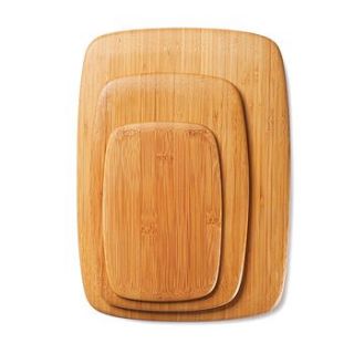 bamboo chopping boards by green tulip ethical living