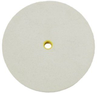 6 In. Diameter Hard Felt Sharpening and Polishing Wheel 1" Thick   Power Grinder Accessories  