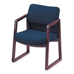 Hon 2400 Series Blue Guest Arm Chair