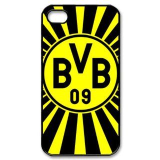 Fc borussia dortmund X&T DIY Snap on Hard Plastic Back Case Cover Skin for Apple iPhone 4 4G 4S   35 Cell Phones & Accessories
