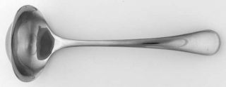 Dansk Torun (Stainless) Solid Piece Cream Ladle   Stnls,18/8,18/10,Hdl Curves Do