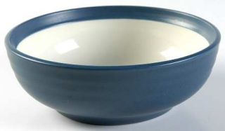 Noritake Sierra Blue Coupe Cereal Bowl, Fine China Dinnerware   Stoneware,Blue B