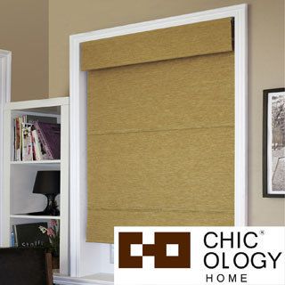 Chicology Cordless Jamaican Antique Gold Roman Shade