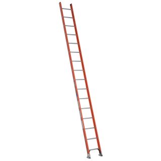 Werner 16 ft Fiberglass 300 lb Type IA Straight Ladder