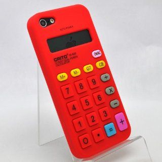Cool 3D Protective Calculator Style Silicone Case For Iphone 5 ItemI & Get Free Screen Film Cell Phones & Accessories