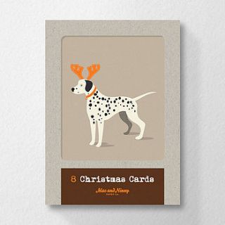 christmas dogs in hats cards by mac and ninny paper company