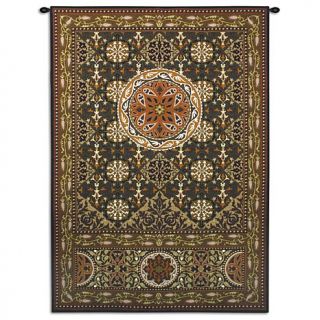 Gothic Medallion Tapestry Wall Hanging   53 x 76in