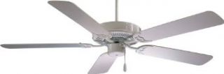 Minka Aire F547 WH Contractor 52 in. Indoor Ceiling Fan   White   ENERGY STAR    