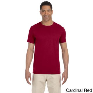 Gildan Mens Softstyle Fashion T shirt Red Size XXL