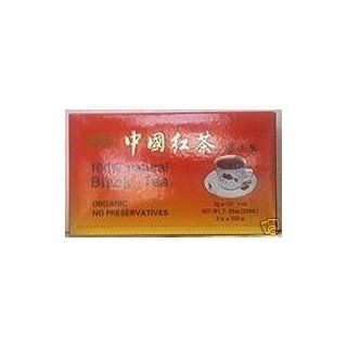 China Organic Black Tea (Natural & Organic) 100 Tea Bags by A2AWorld Green Tea Health & Personal Care