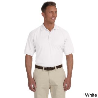 Devon and Jones Mens Dri fast Advantage Solid Mesh Polo Shirt White Size XXL