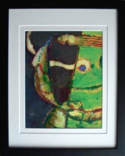 "Skate" Limited Edition Print on Canvasboard (Signed & Numbered) Image 8"x10", Framed 12"x15"  