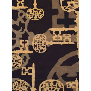 Hand tufted Stain Resistant Chelsea Wool Rug (5 X 73)