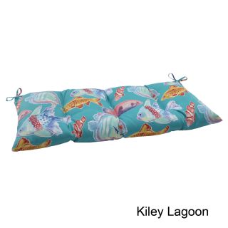 Pillow Perfect Outdoor Kiley Tufted Loveseat Cushion