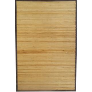 Bamboo Solid Area Rug (4 X 6)
