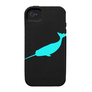 Narwhal cute whale unicorn of the sea nautical iPhone 4 cover