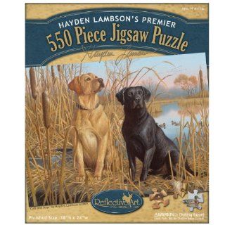 Reflective Art Cats and Dogs Jigsaw Puzzle, 550 Piece Toys & Games