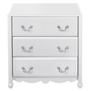 Ameriwood Ameriwood White Three Drawer Dresser White Size 3 drawer